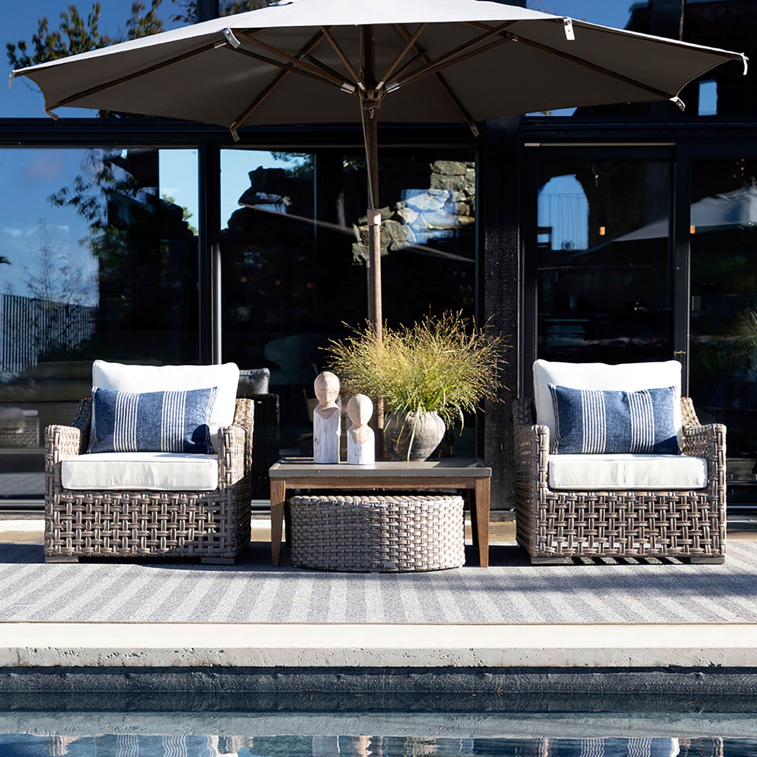 San Remo nojatuoli polyrottinki Artwood