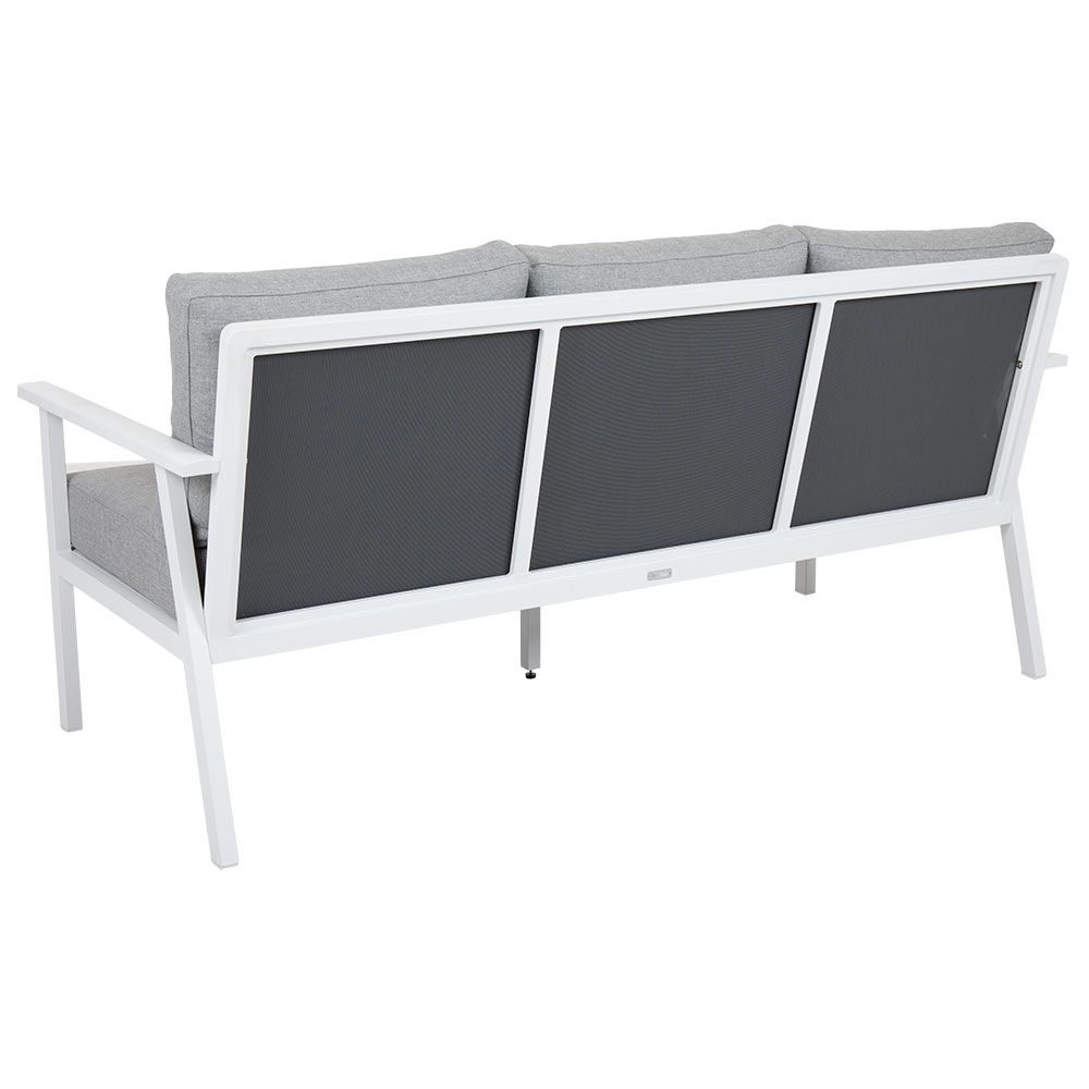 Samvaro 3-istuttava sohva valkoinen/harmaa Brafab