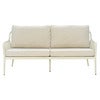 Coleville 3-paikkainen sohva  Pearl white / Dot beige
