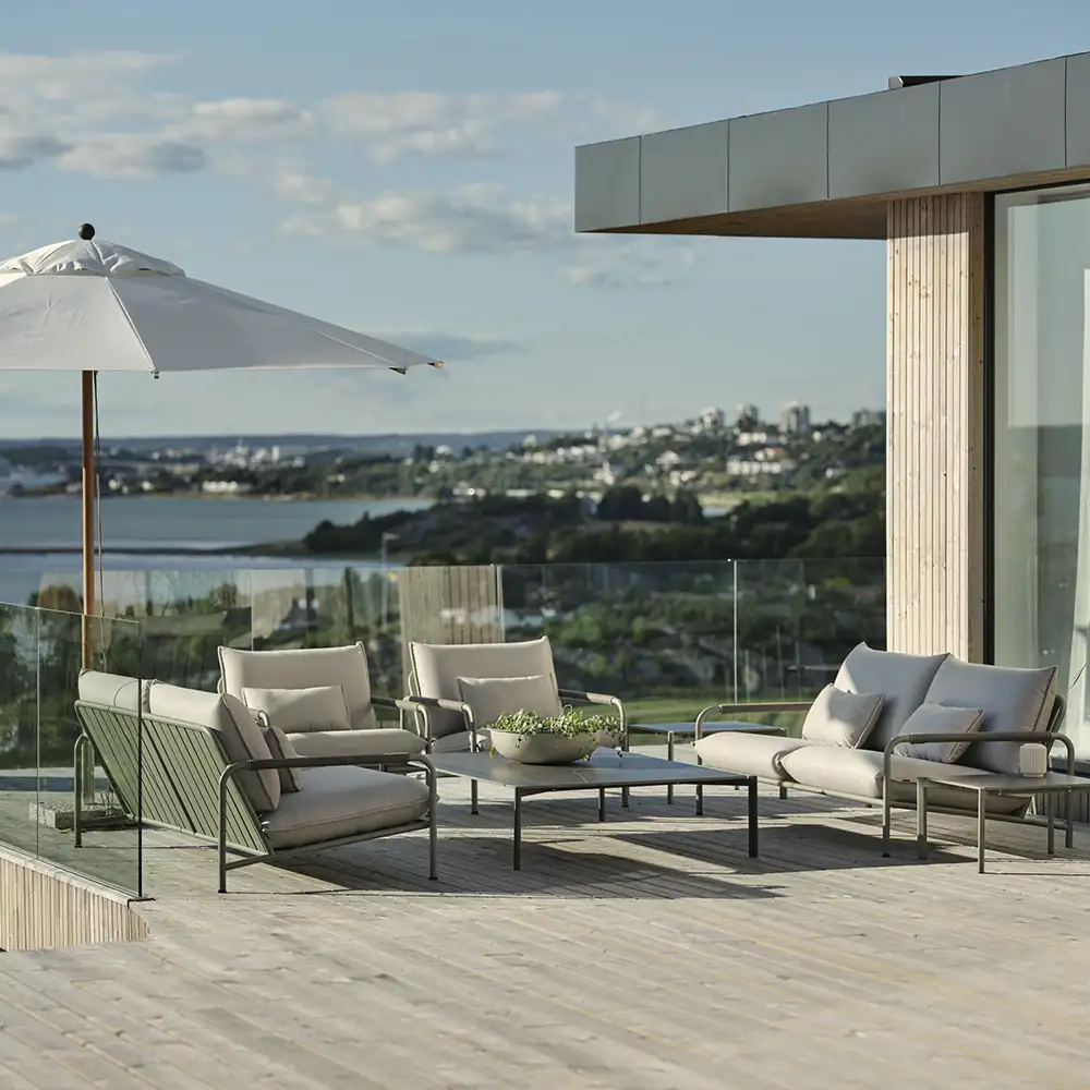 Brafab Lerberget nojatuoli vihreä/ash Brafab