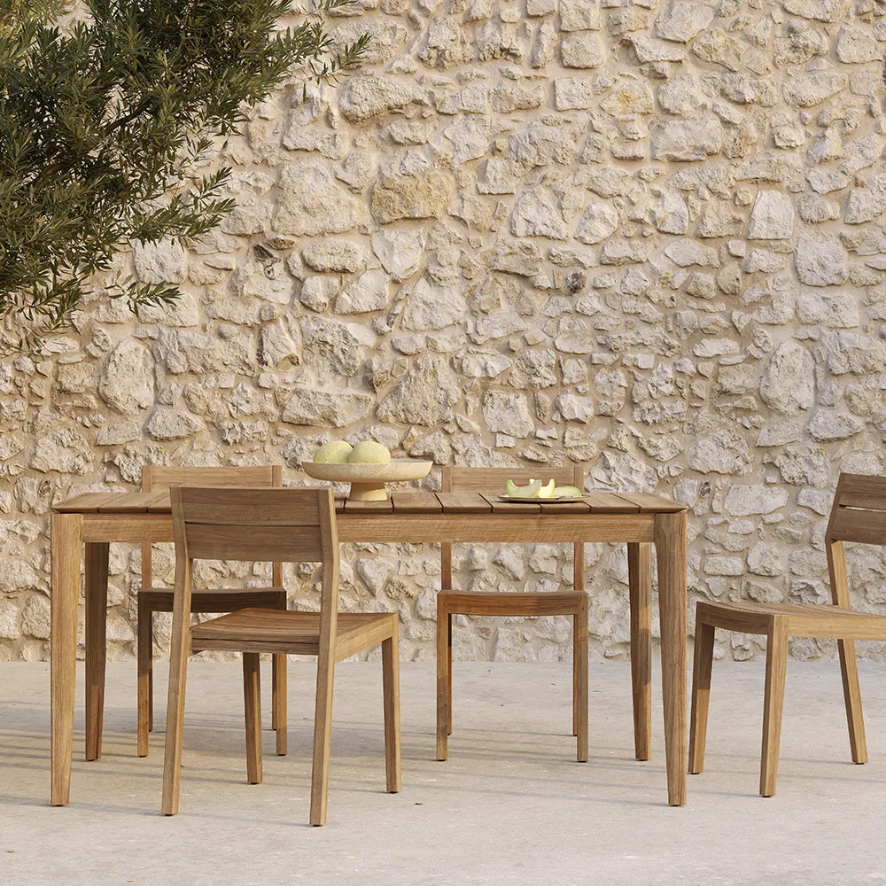 EX1 Ruokailutuoli Teak