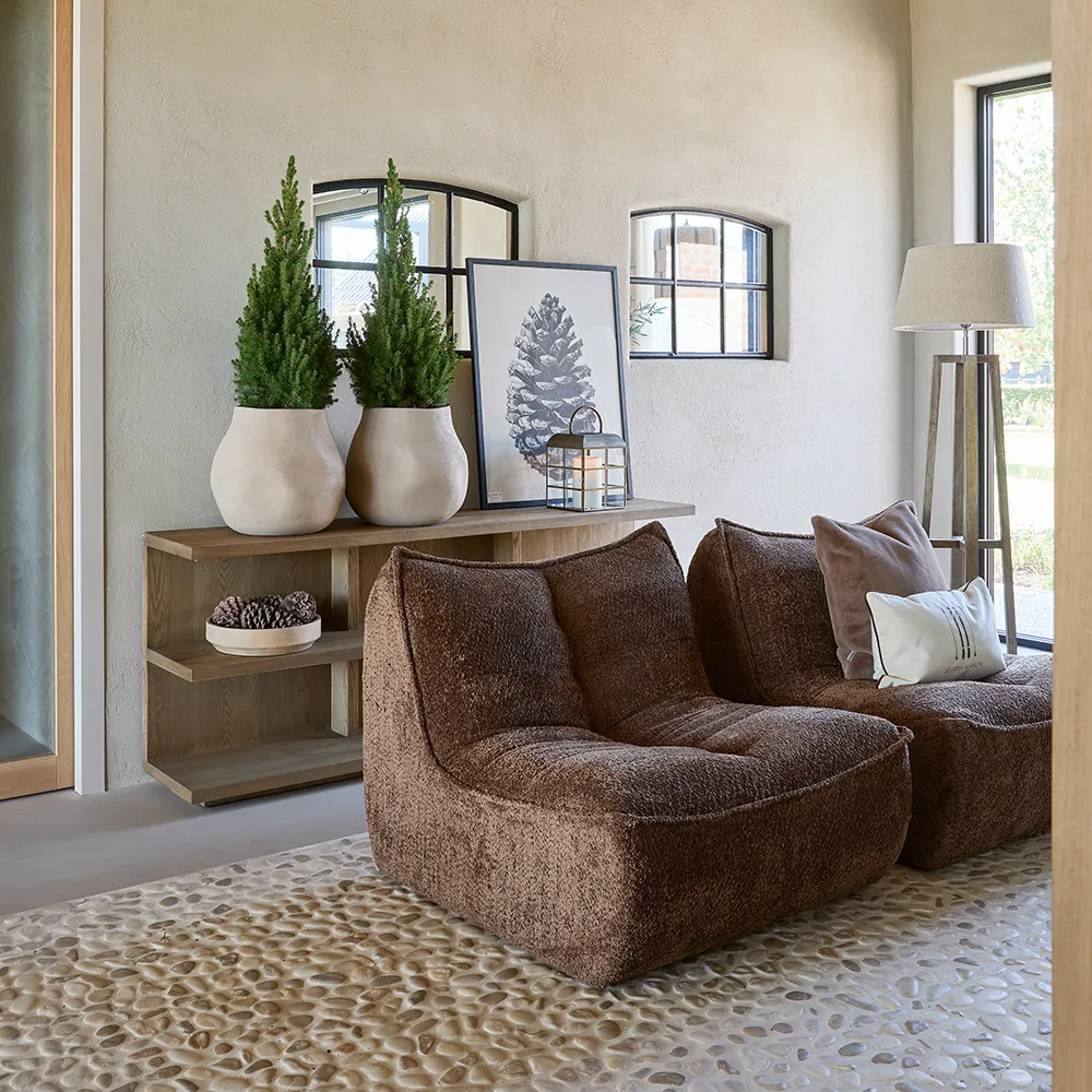 Nojatuoli Accent Chair Umber Brown