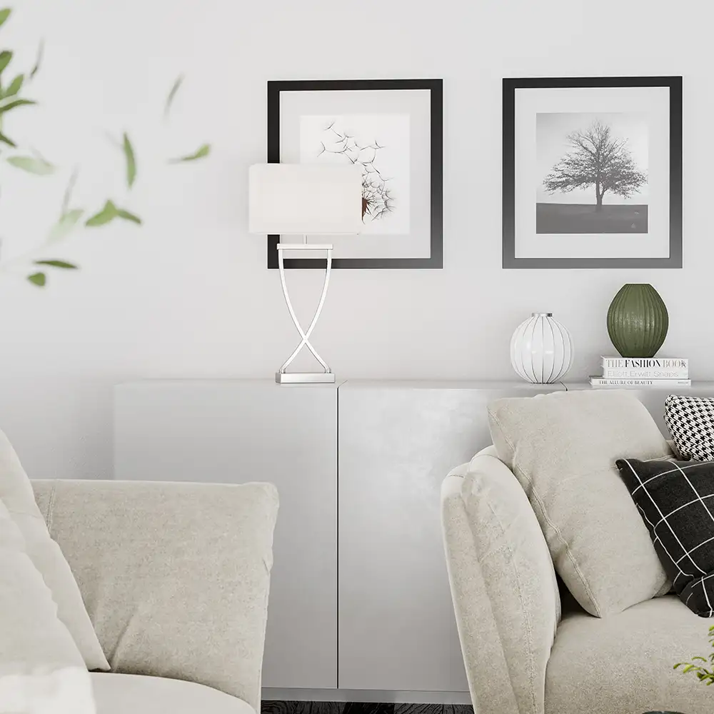 Omega Pöytävalaisin Kromi