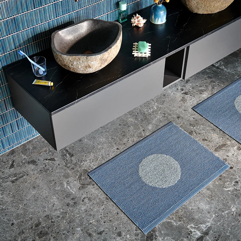 Vera Pop matto River Blue/Blue Fog 70 x 50cm