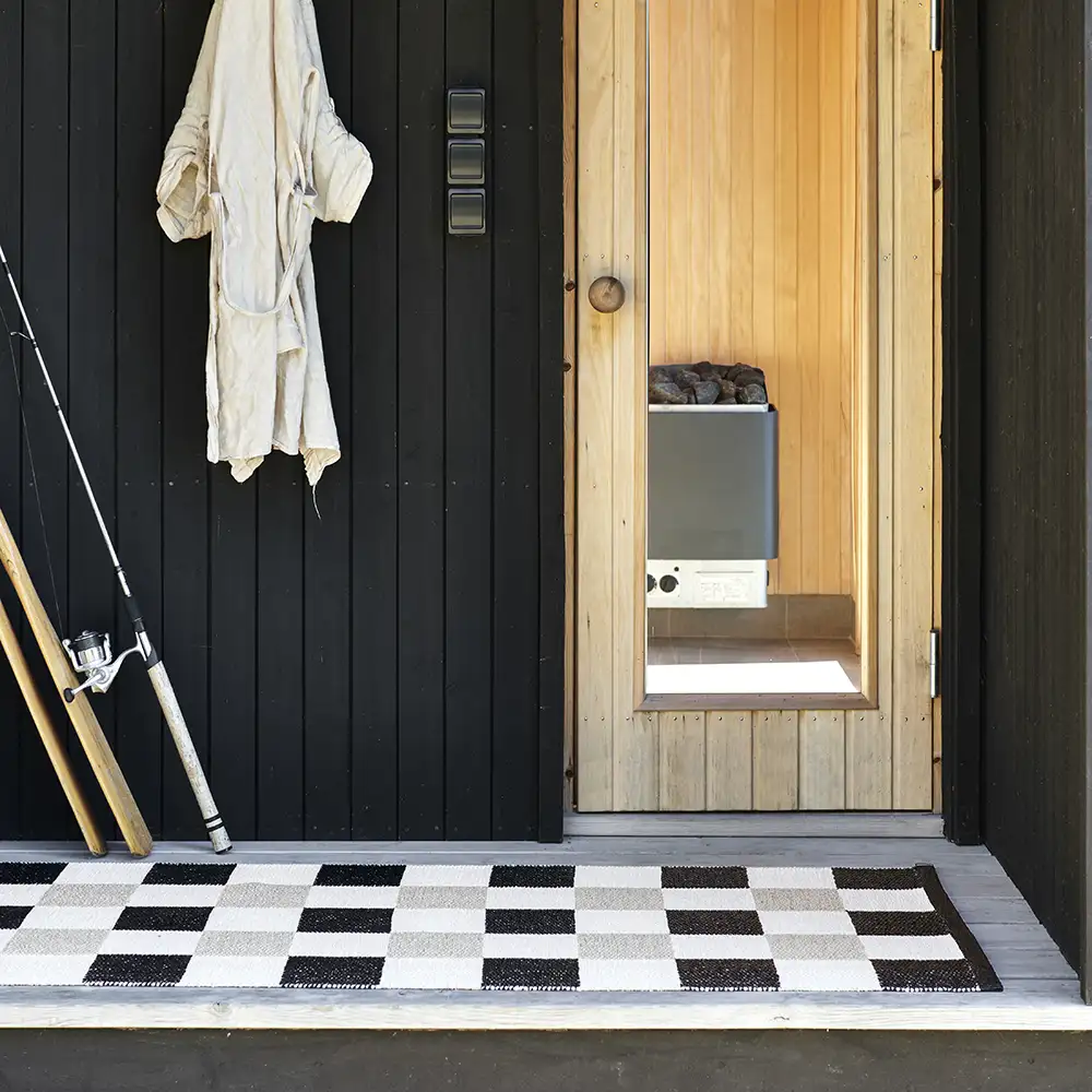 Pix matto 70x160 cm Black/Vanilla/Beige 