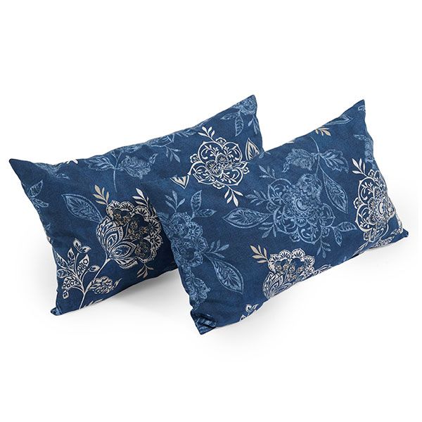 Sivutyynyt 2-pack Nadirablue