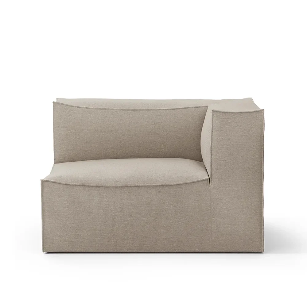 Catena Sofa Armrest Right S401  - Cotton Linen - Natural