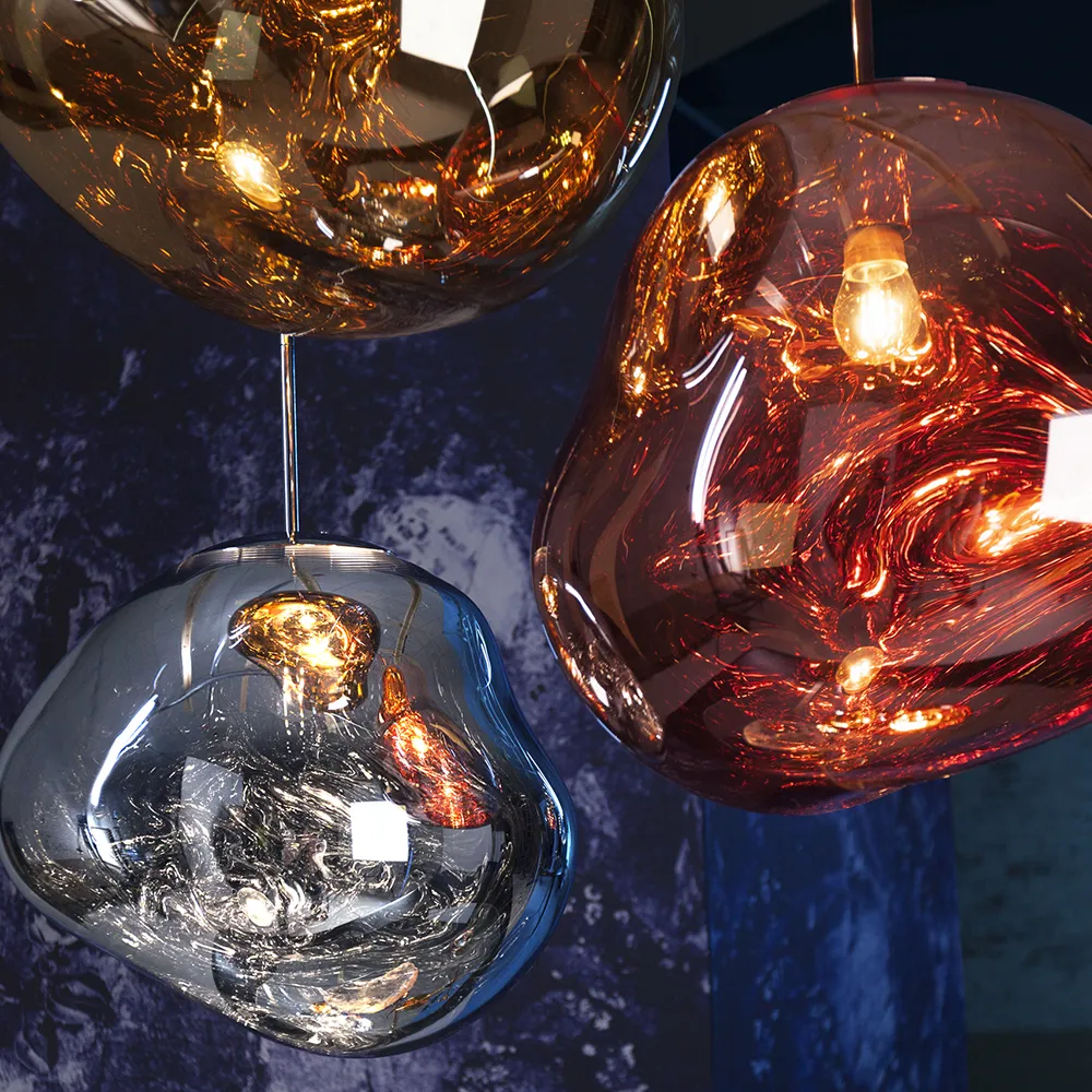 Melt Pendant Silver LED