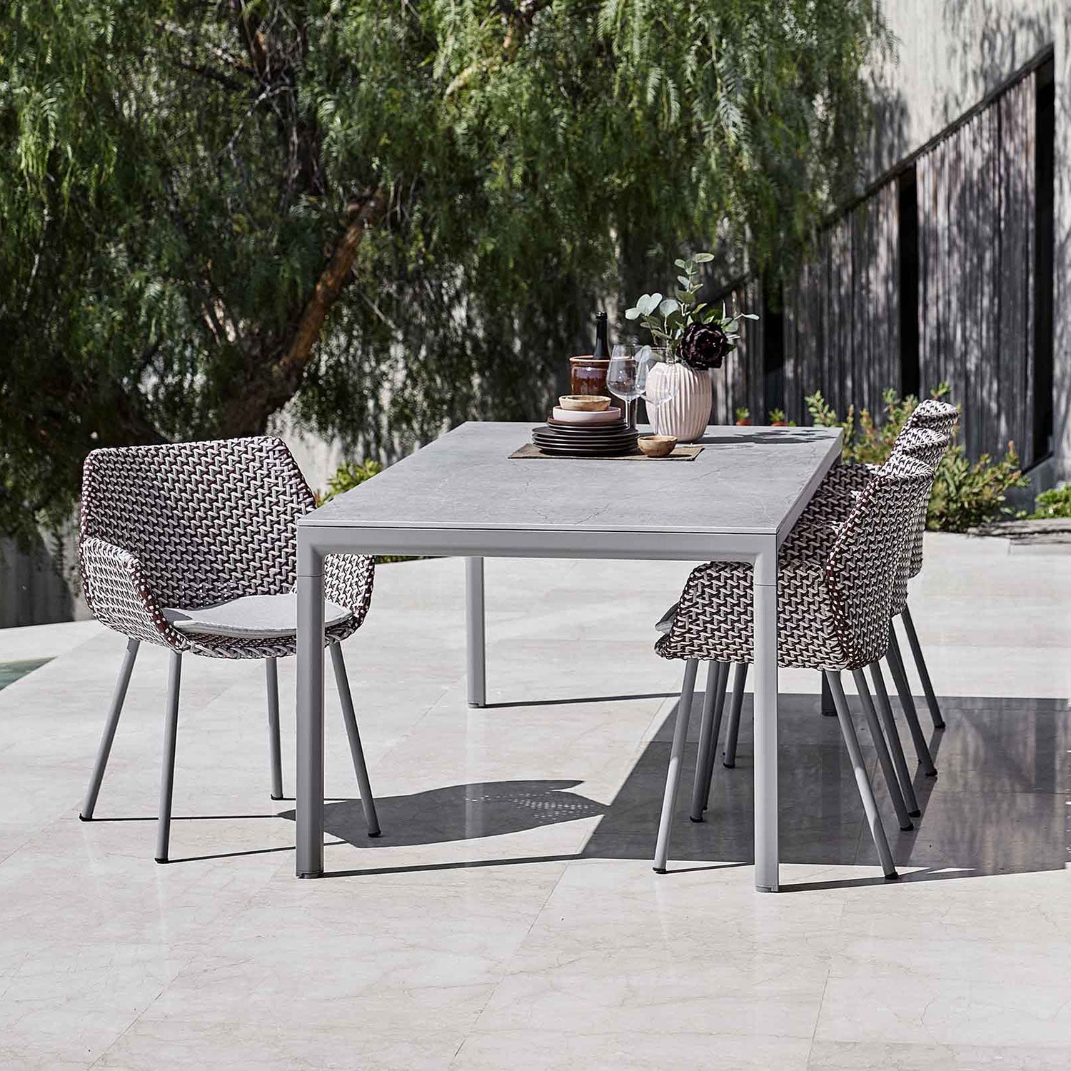 Drop ruokapöytä 100x200-320 cm 