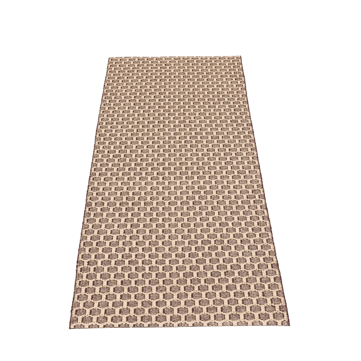Käännettävä Muovimatto MIMI Burgundy/Cream 70x120 cm