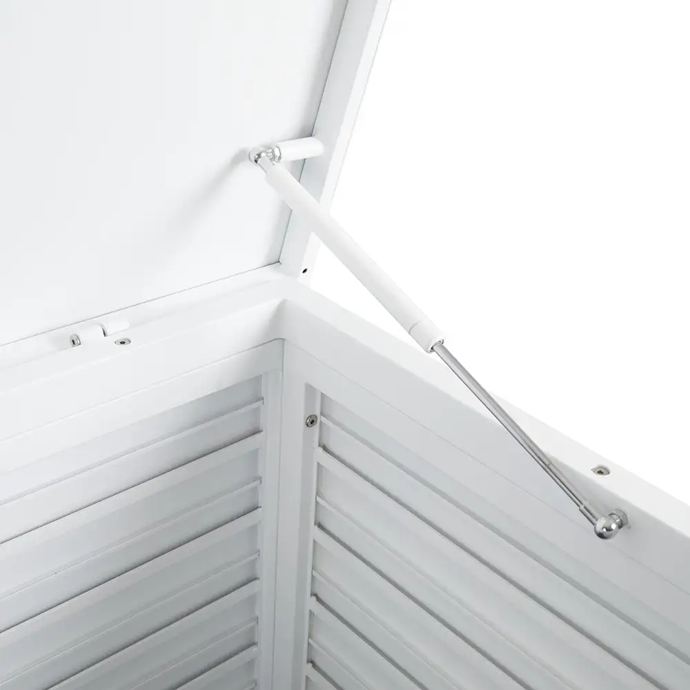 Gäster pehmustelaatikko suuri valkoinen Brafab