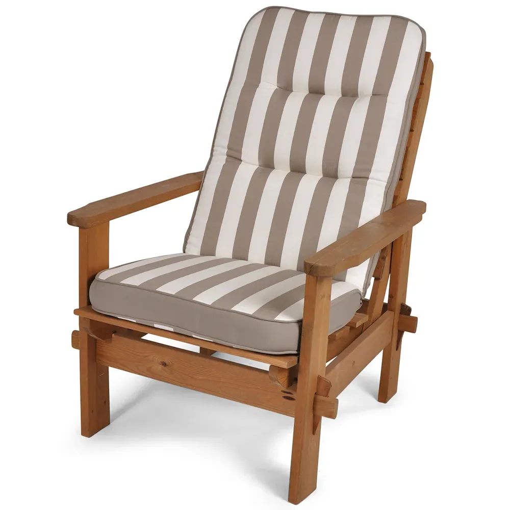 Högvik woodline Tyyny Taupe/Valkoinen