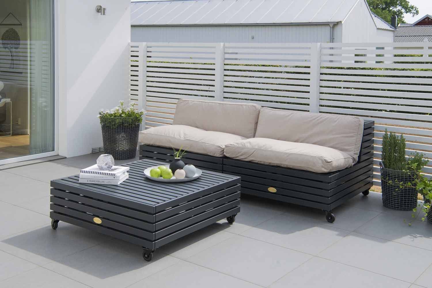 Bara Vara divaani harmaa 