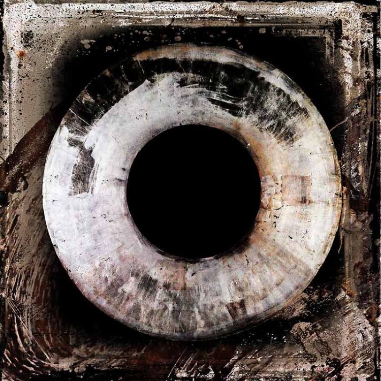 Seinäkoriste Circle Earth Color 100 x 100 cm Artwood