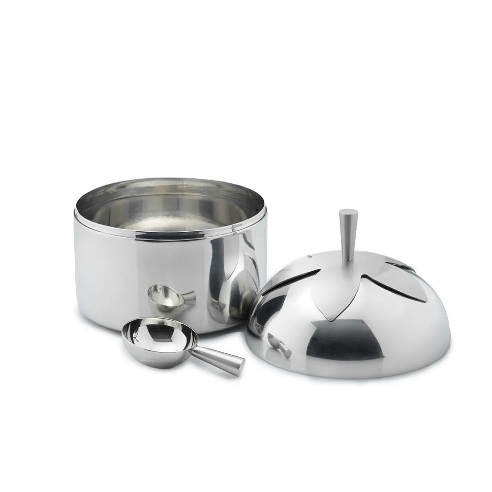 Blad Kahvi ja Tee Purkki Steel Small