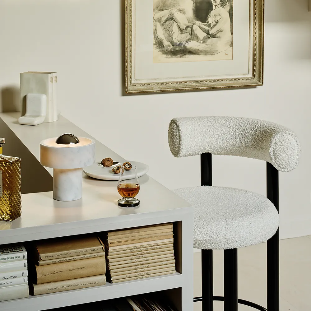 Stone Portable Silver LED