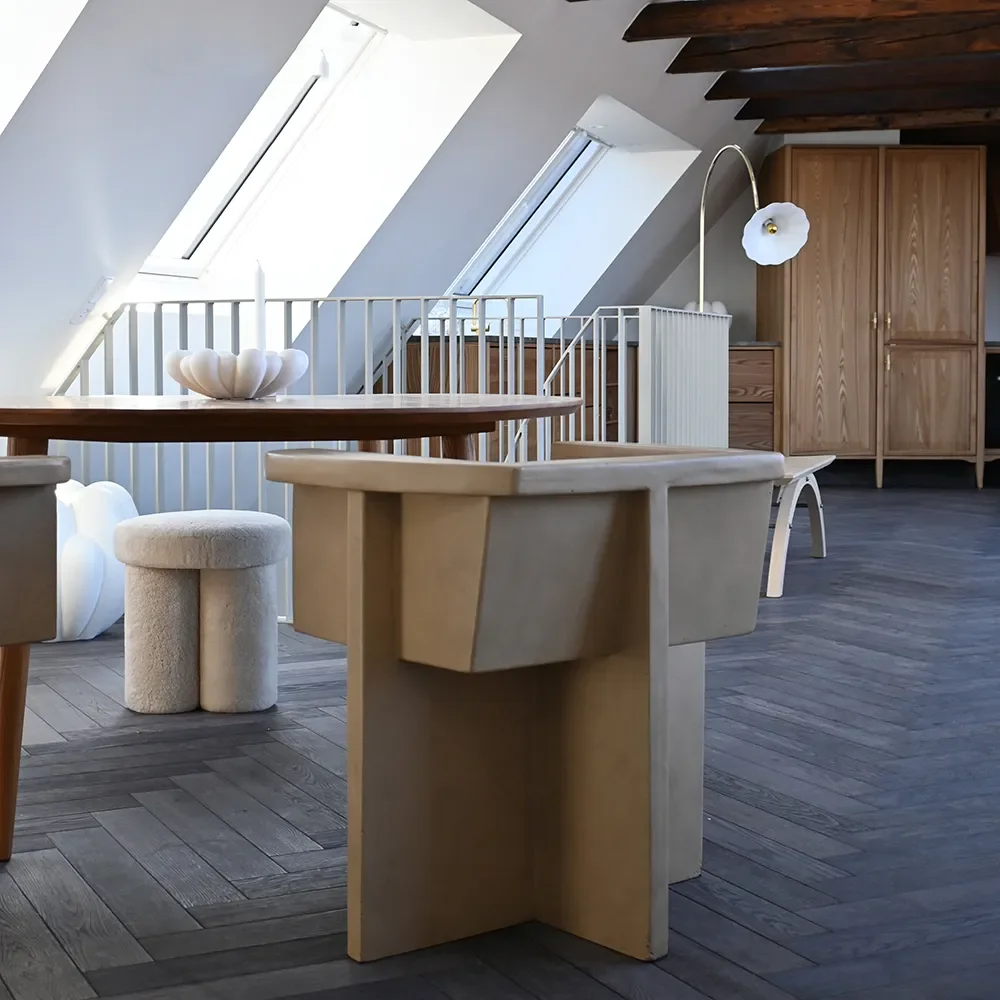 Brutus-ruokatuoli - Hiekka