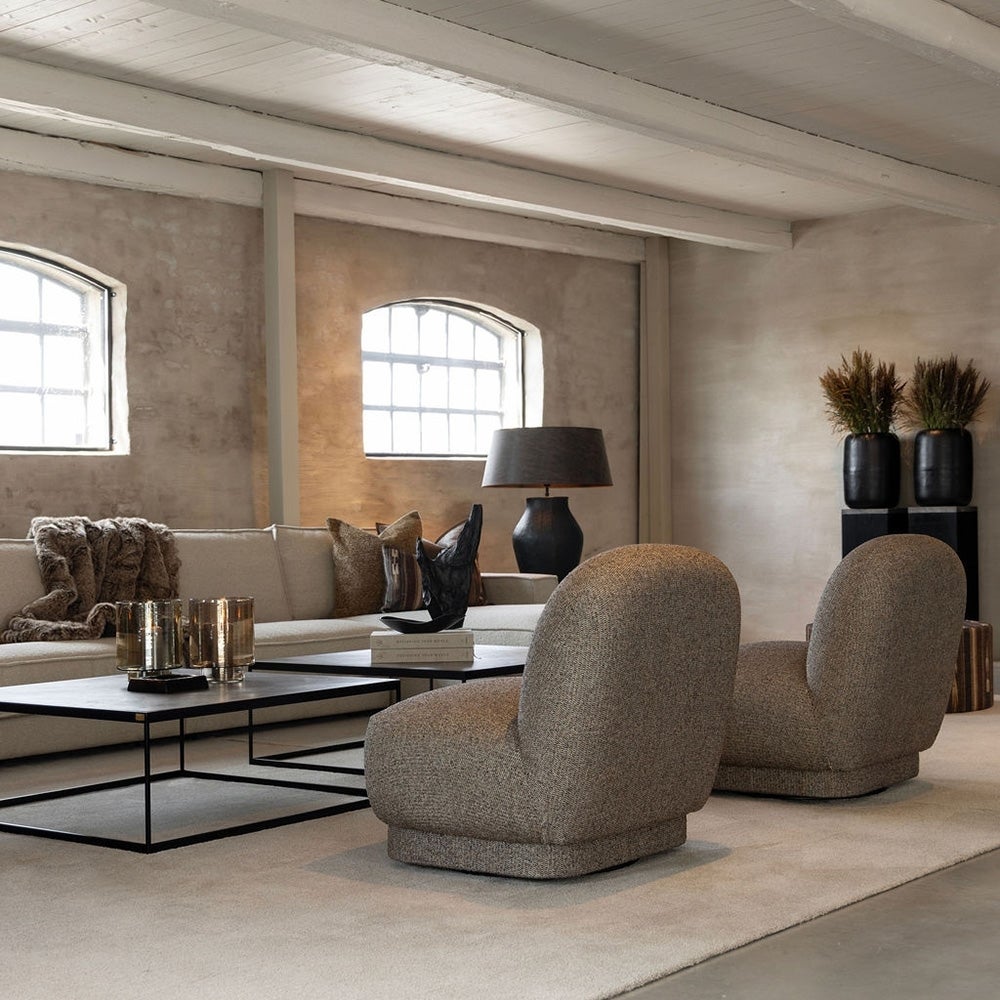 Baxter pyörivä nojatuoli Viva brown