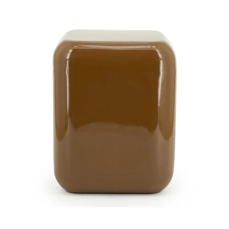 By-Boo, Stool Dixon - mustard 34x34x42 cm