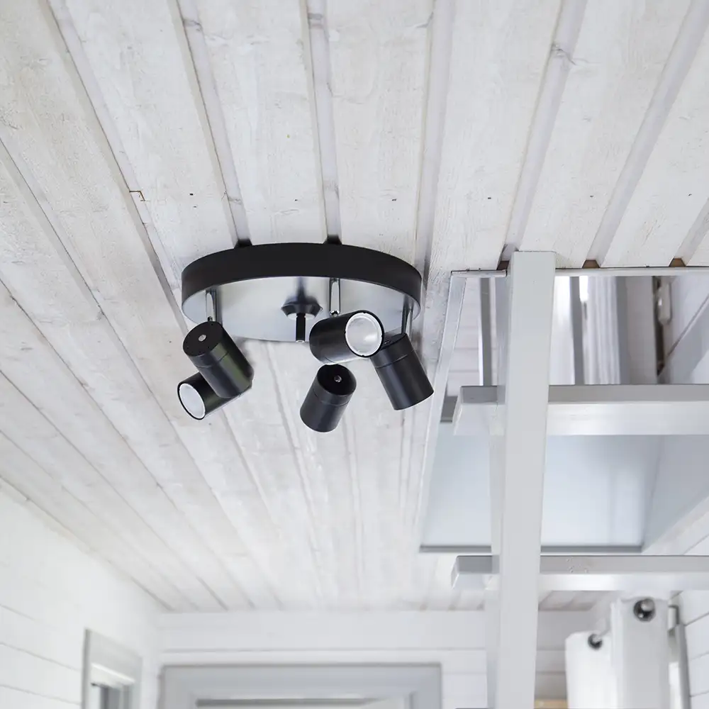 Correct kattospotti 5-spotti Musta 