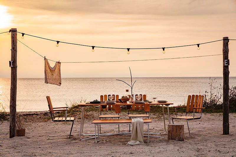 Penkki 8 valkoinen tammi Grythyttan Stålmöbler 