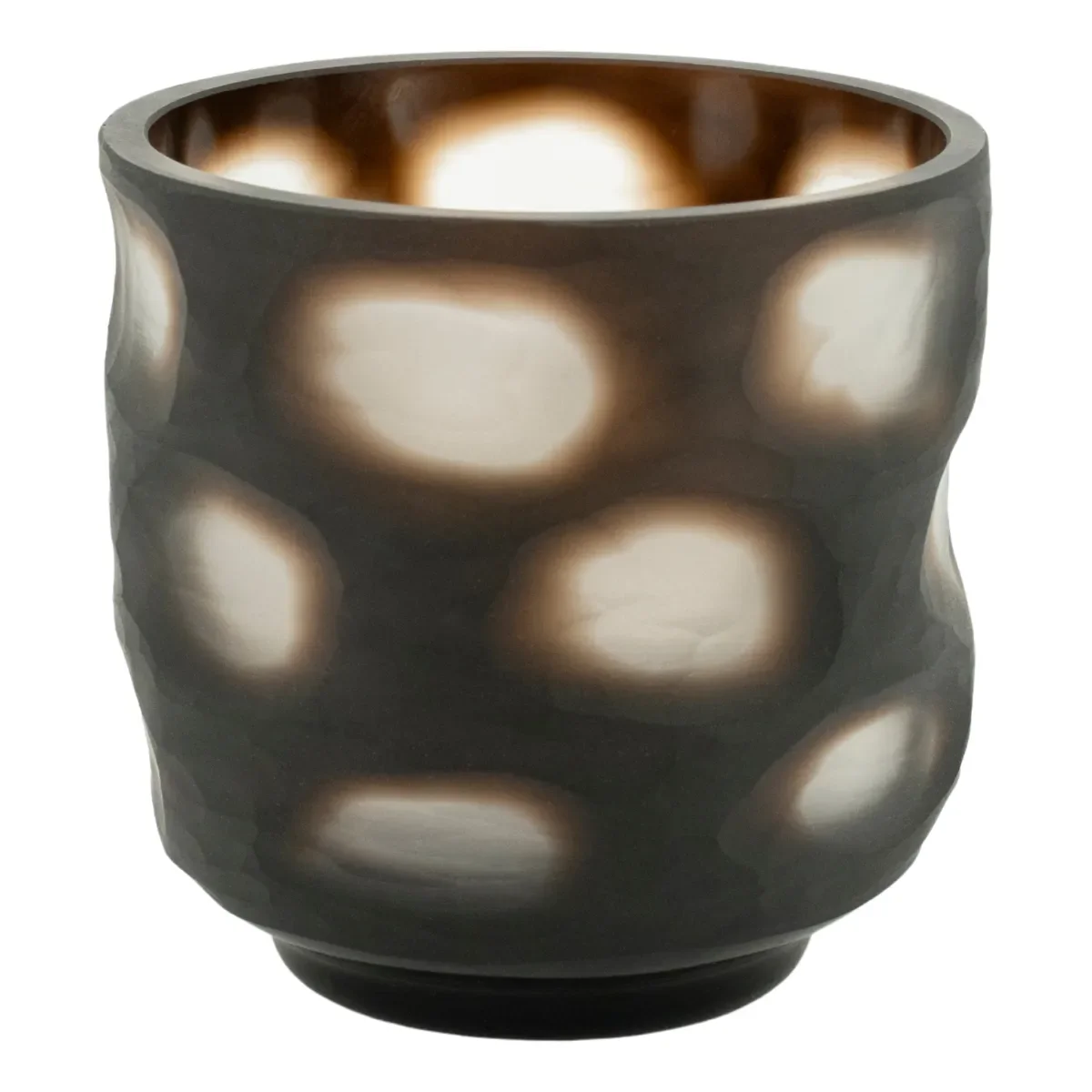 Koba small 13,5x13,5x13,5 cm Lasi Ruskea
