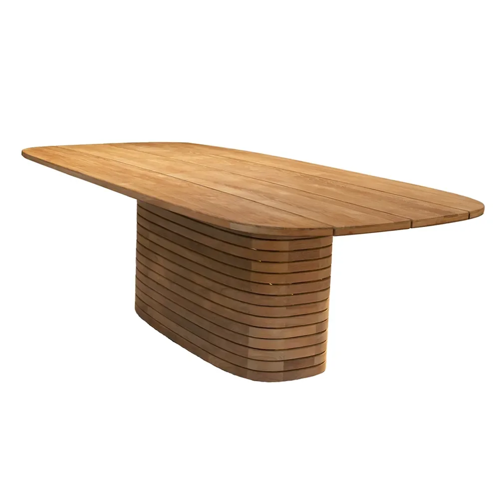 Pöytälevy 300x130 cm Tiikkilankut