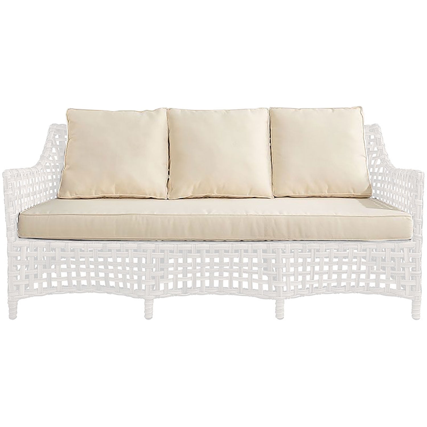 Malaga sohva pehmustesetti Nature Artwood