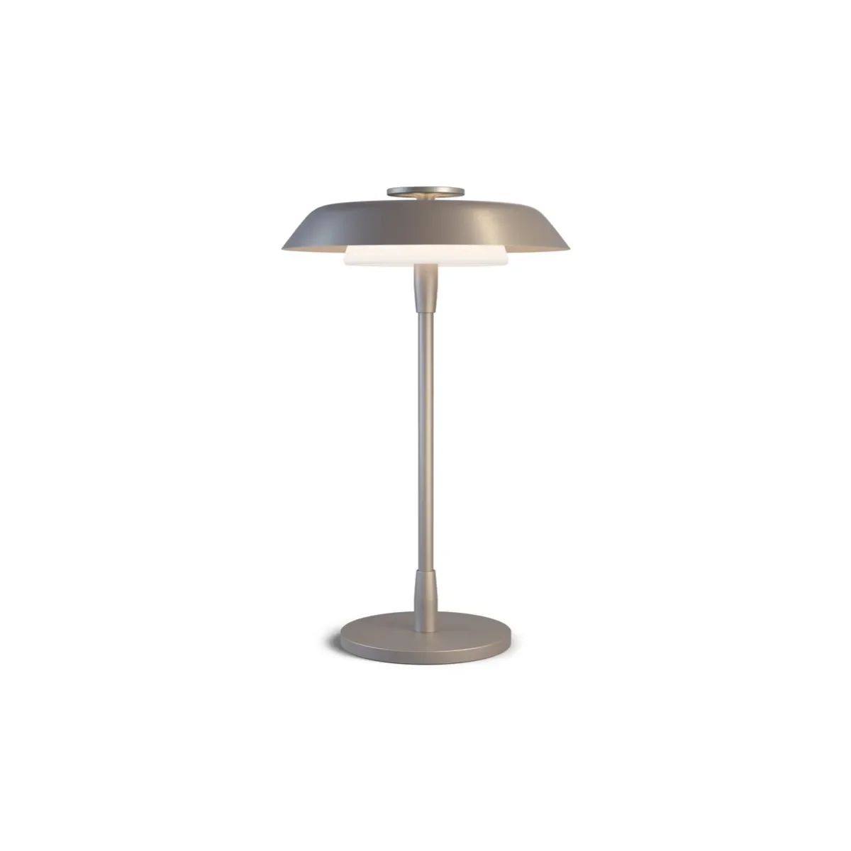 Horisont pöytävalaisin H47,5 cm metalli metallic champagne