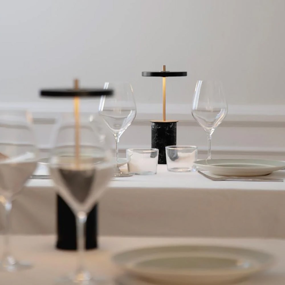 Asteria Move Mini Kannettava lamppu Black Marble