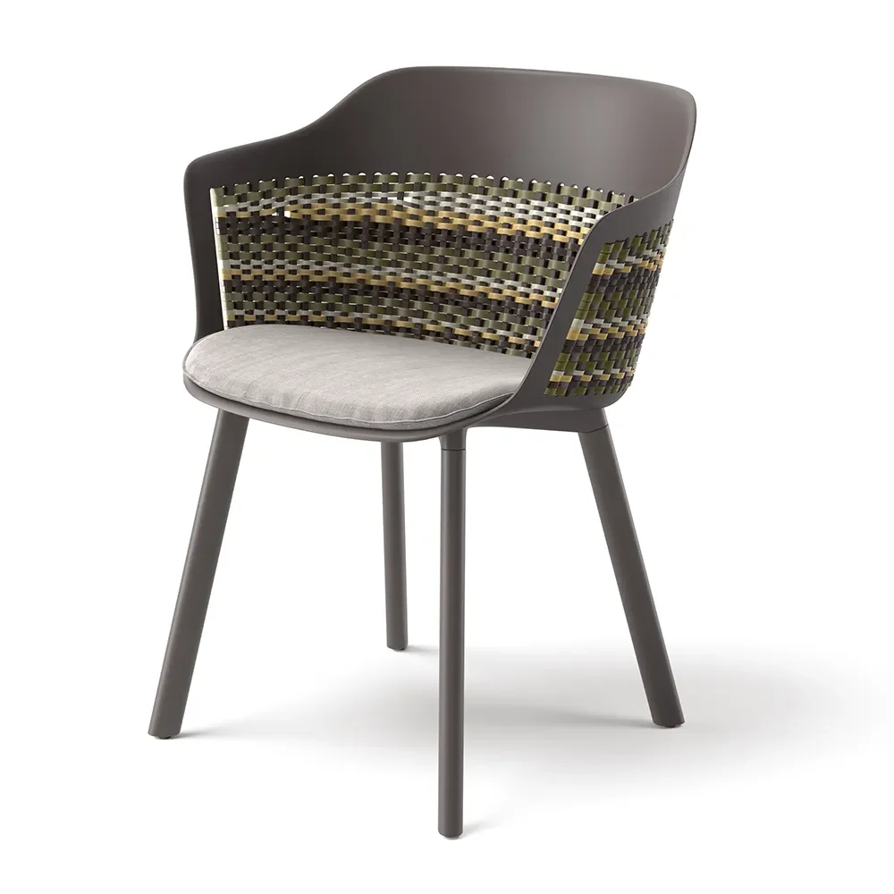 MYMI nojatuoli w/ aluminum jalat DE1 black pepper 0317 black pepper 0317