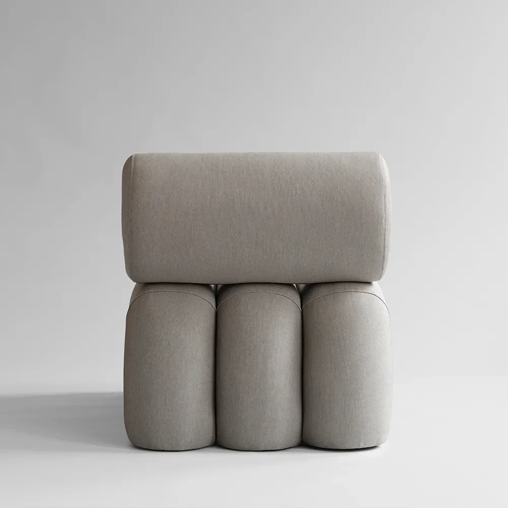 Foku-nojatuoli - Taupe