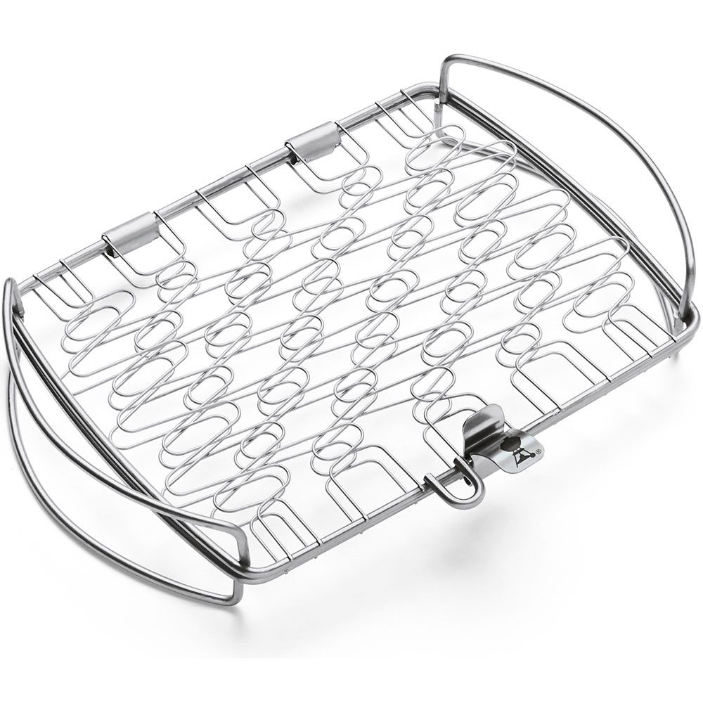 Grillikori/grillihalsteri pieni kalalle teräs Weber