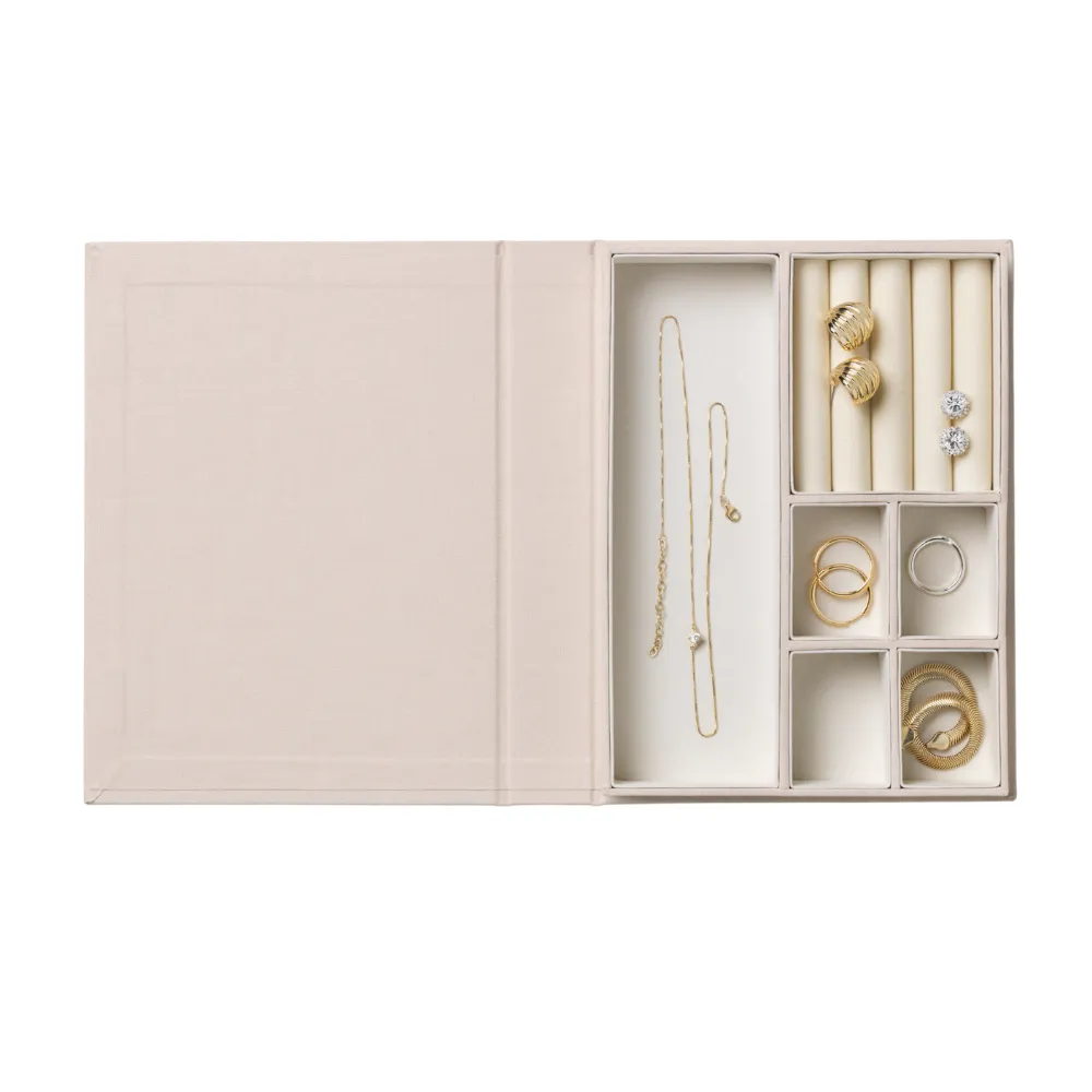 Jewelry Box - A Girls Best Friend Beige Medium
