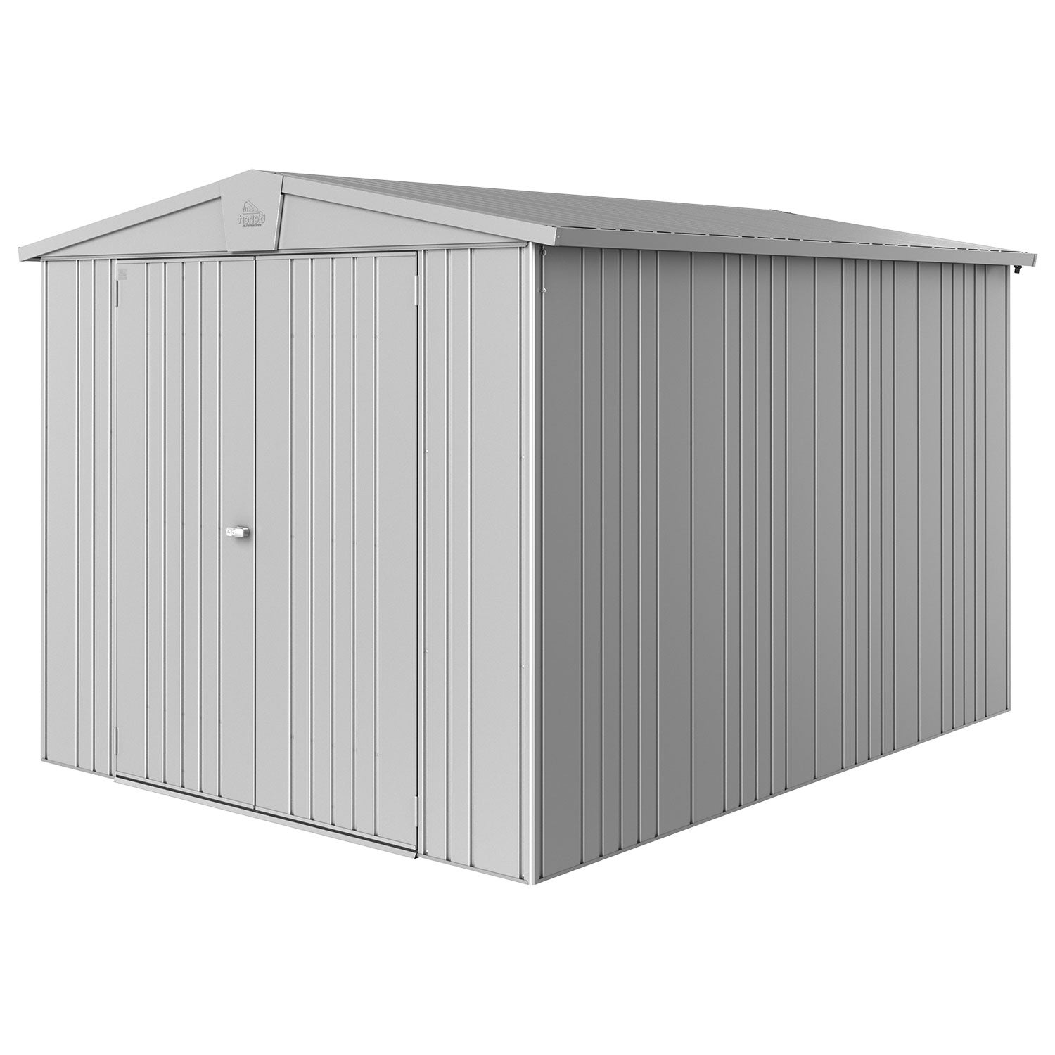 Europa puutarhavarasto koko 6 metallic hopea