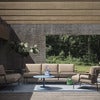 Settle 3-istuttava sohva Ribbed Weave 5/Taupe