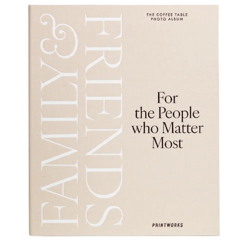  Valokuva-albumi - Family and Friends, Beige