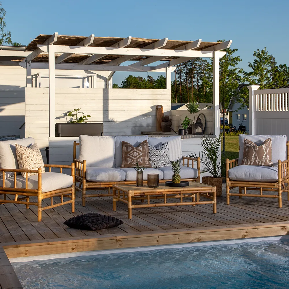 Cane nojatuoli Bambu 