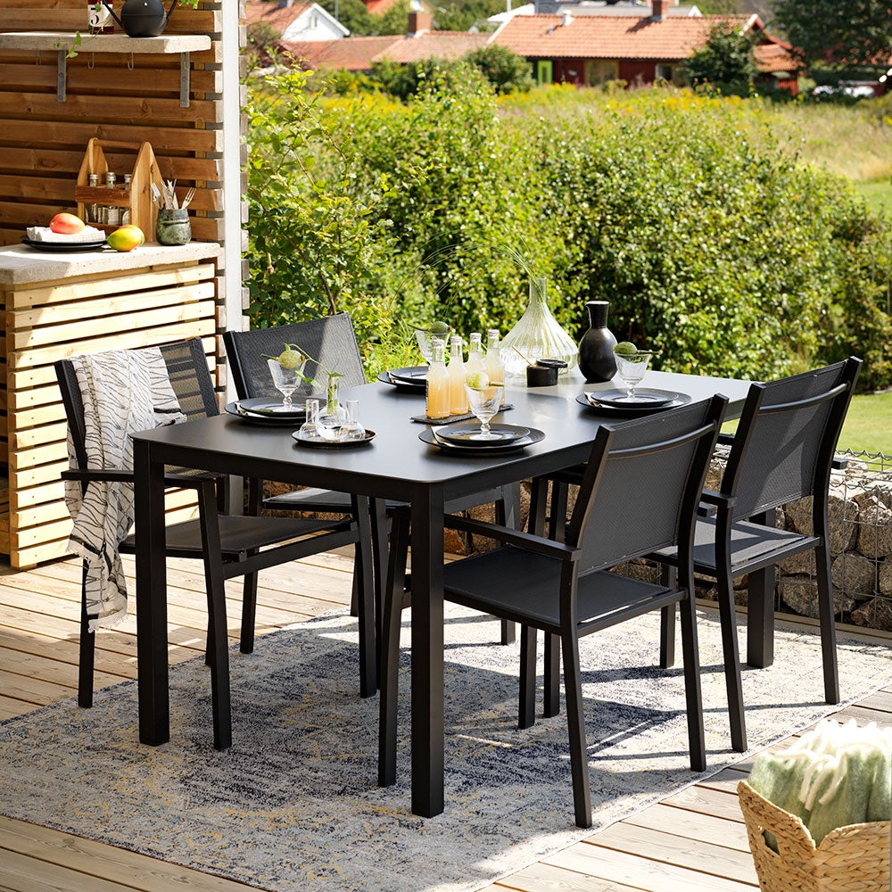 Rana ruokailuryhmä käsinojallinen tuoli Brafab