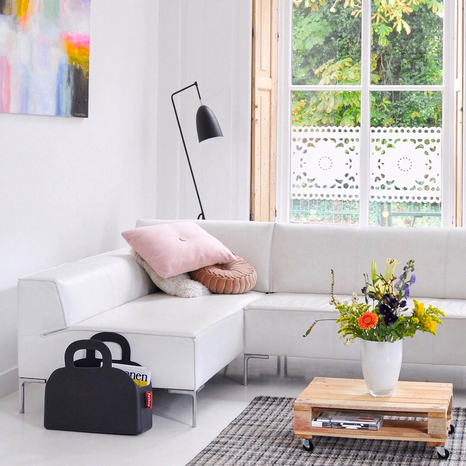 Sjopper-kees ostoskassi yellow ochre 