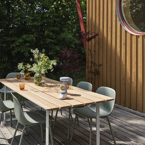 Fiber Outdoor Ruokailutuoli Anthracite Black 