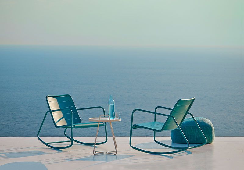 Divine jakkara 55x55 cm turkoosi