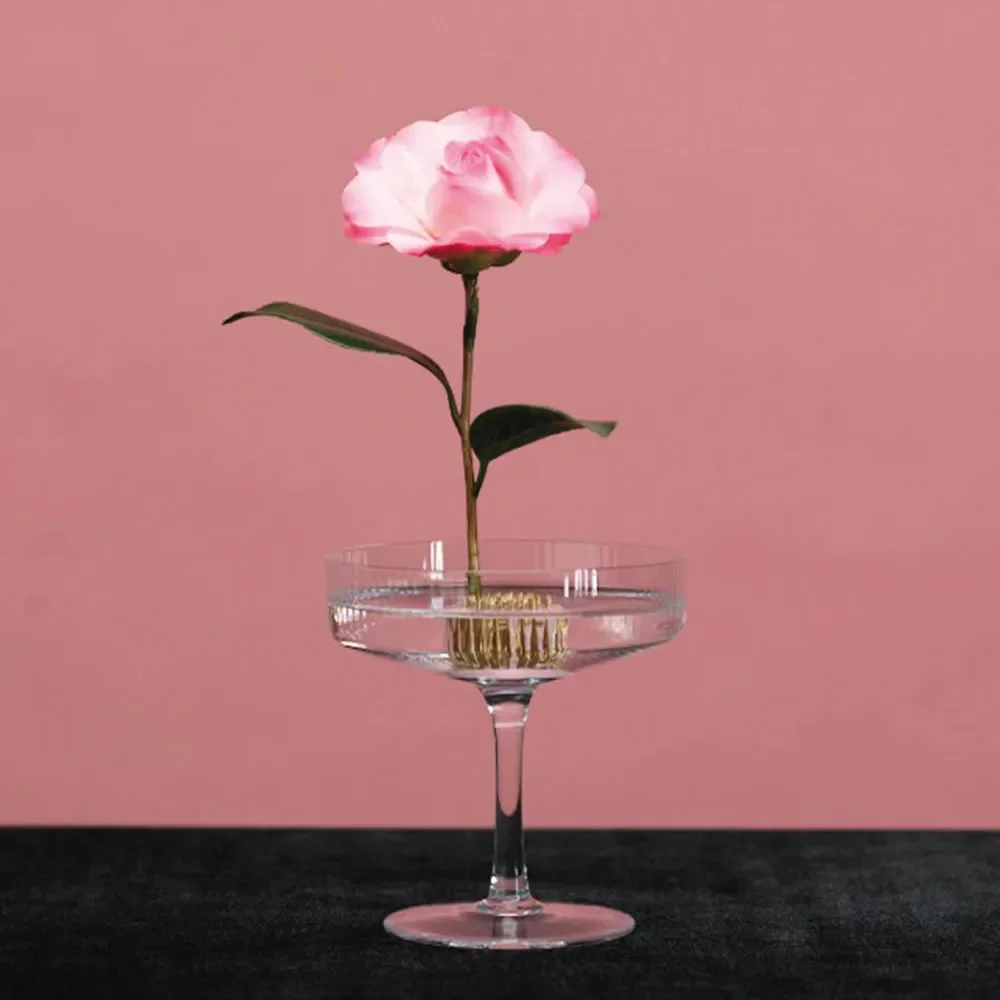 Flower Frog Small Black 