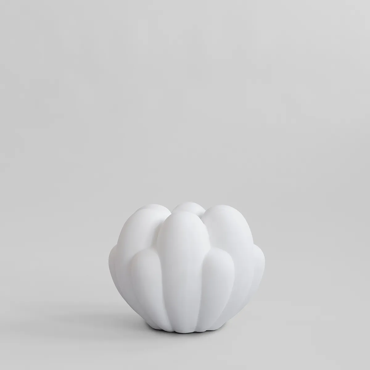Käsintehty maljakko Bloom Mini Bone White H27 cm