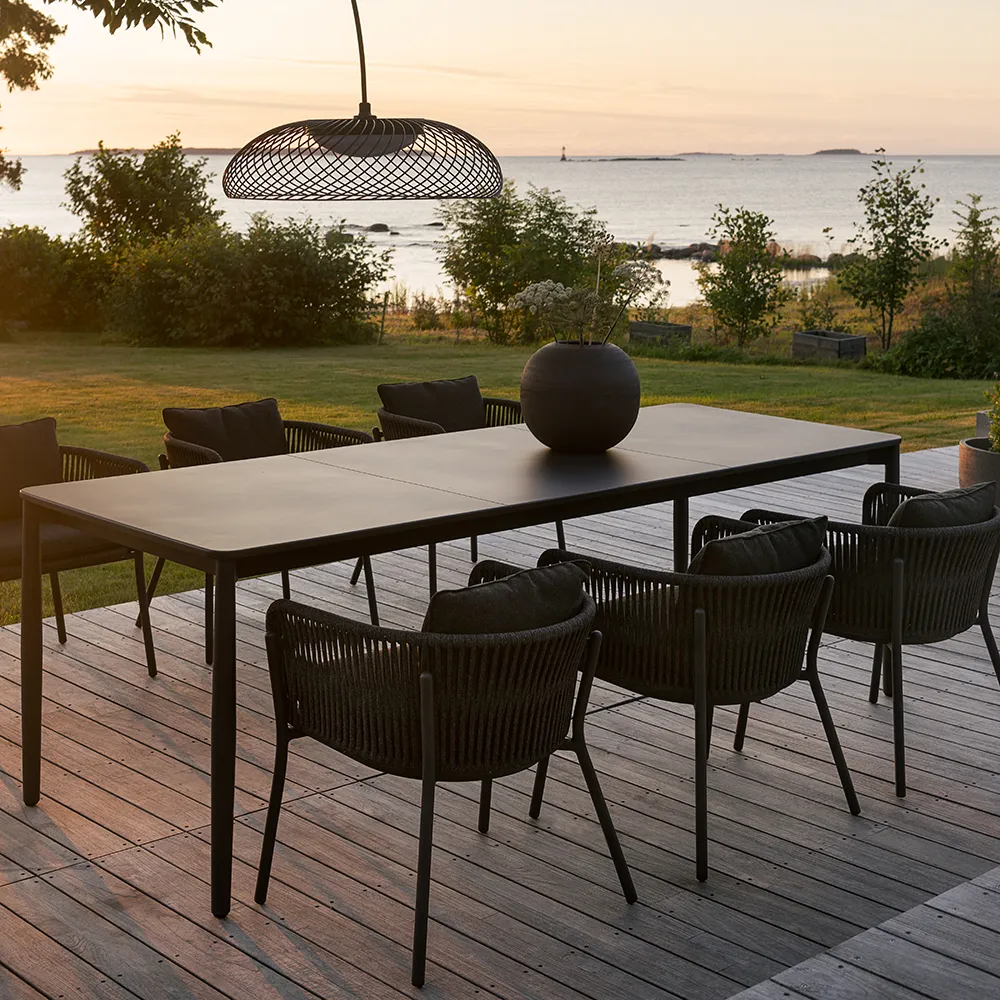 Tira Ruokailutuoli Charcoal grey