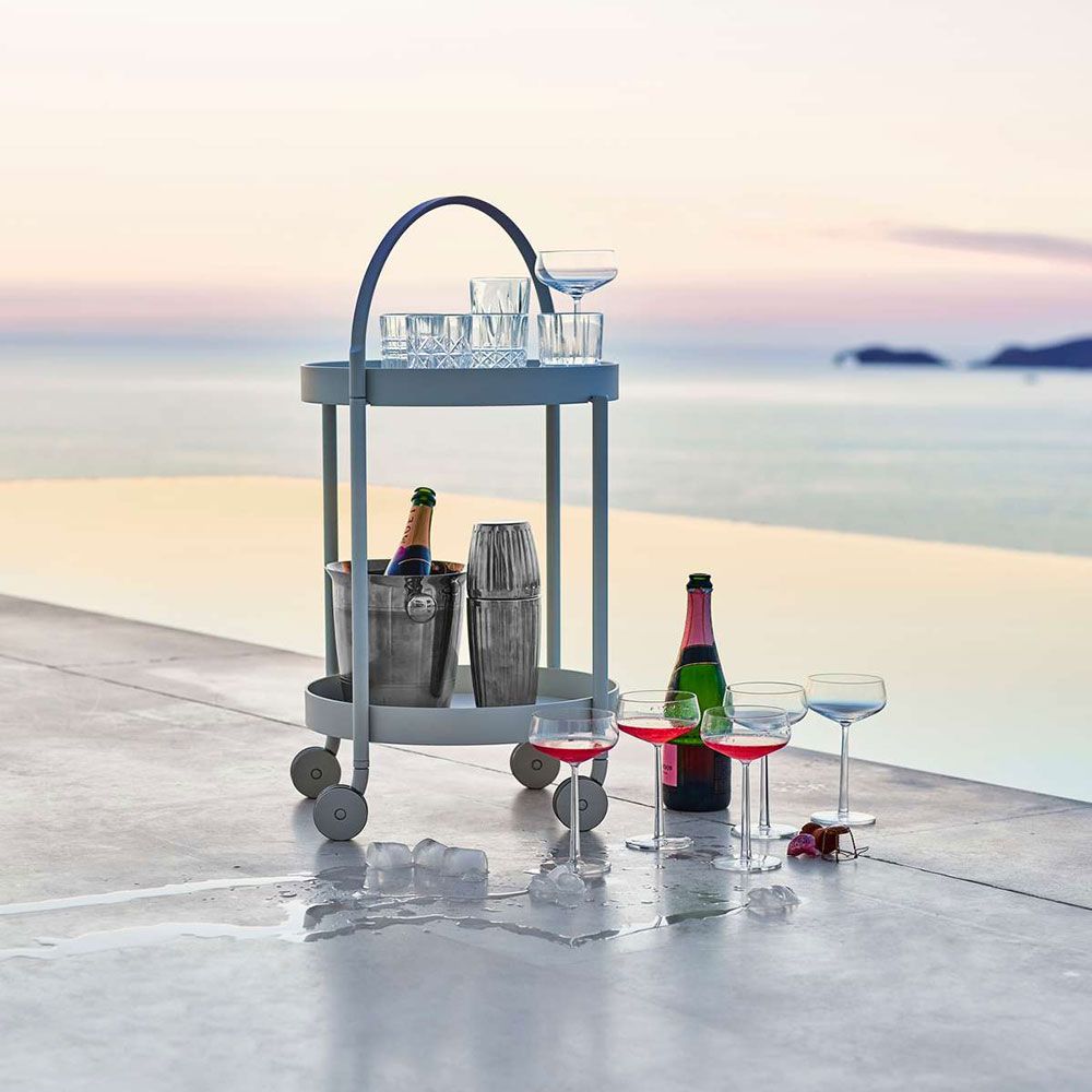 Roll Vaunu / Sivupöytä Valkoinen