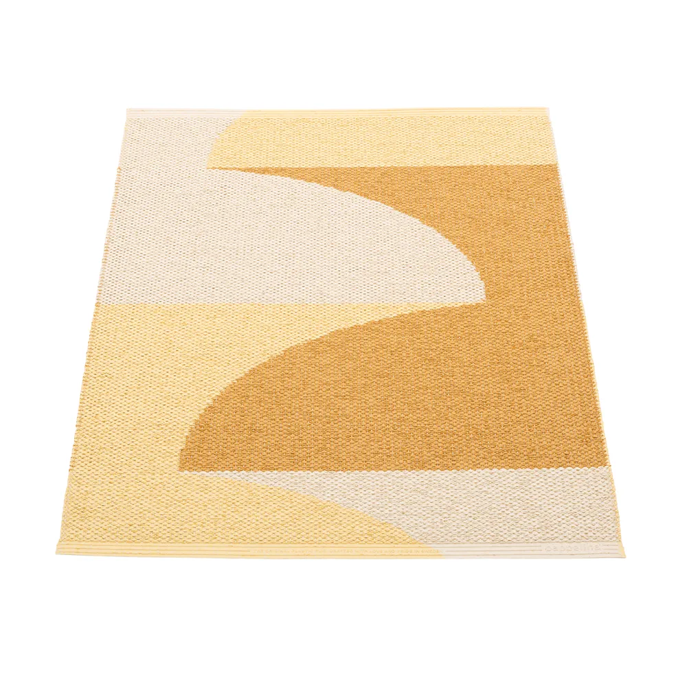 Hill matto Ochre/Pale yellow/Cream 70 x 90cm
