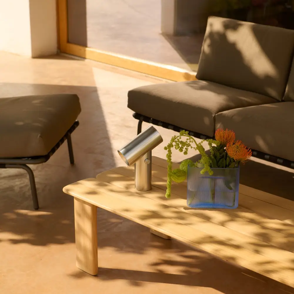 Sohvapöytä Teak 135x55 Assemble