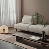 Dase Ottoman Nordic Bouclé - Off-White