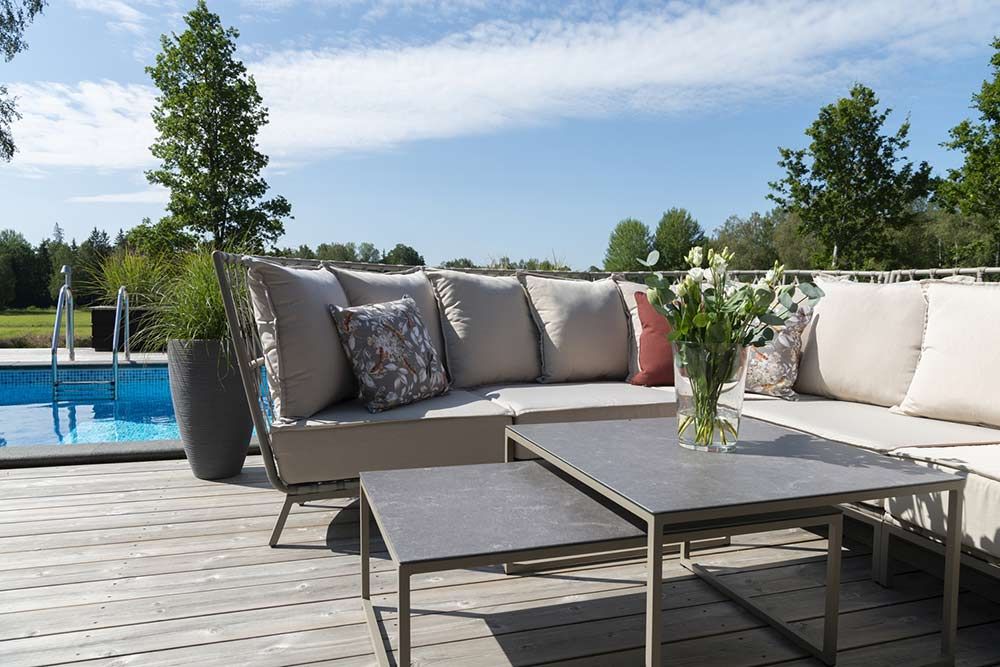 Jet Set Sivupöytä Beige